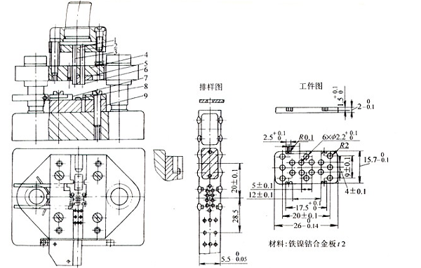 鈑金加工廠-單工序落料模 鈑金加工廠-單工序落料模