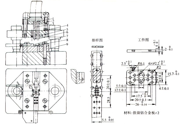 鈑金加工廠-單工序落料模 鈑金加工廠-單工序落料模